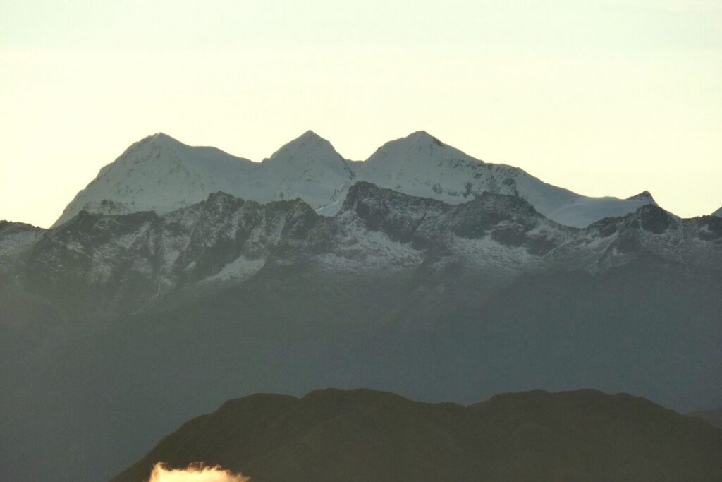 Montañas de la Sierra Nevada de Santa Marta en el norte de Colombia, territorio donde operan las Autodefensas Conquistadoras