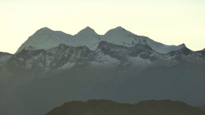 Montañas de la Sierra Nevada de Santa Marta en el norte de Colombia, territorio donde operan las Autodefensas Conquistadoras