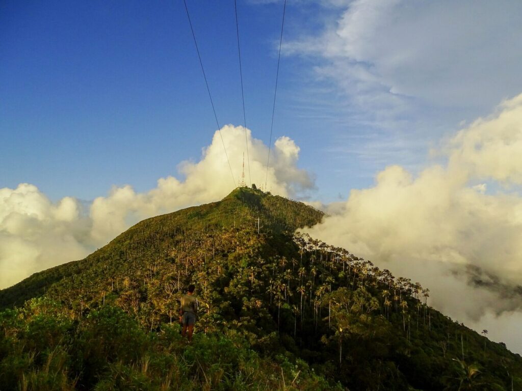Zona montañosa de la Sierra Nevada de Santa Marta, en el departamento del Magdalena
