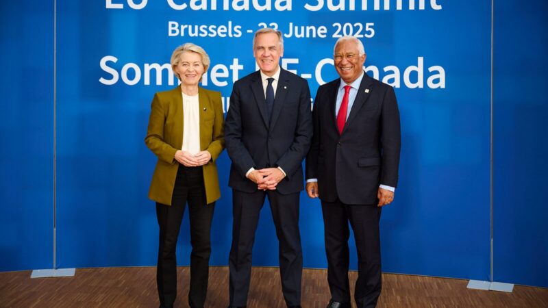 Mark Carney durante un evento oficial en Canadá