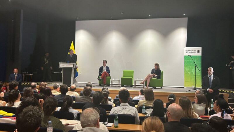 Gustavo Petro, expresidente de Colombia, quien impulsó la intervención del país en la demanda contra Israel ante la Corte Internacional de Justicia