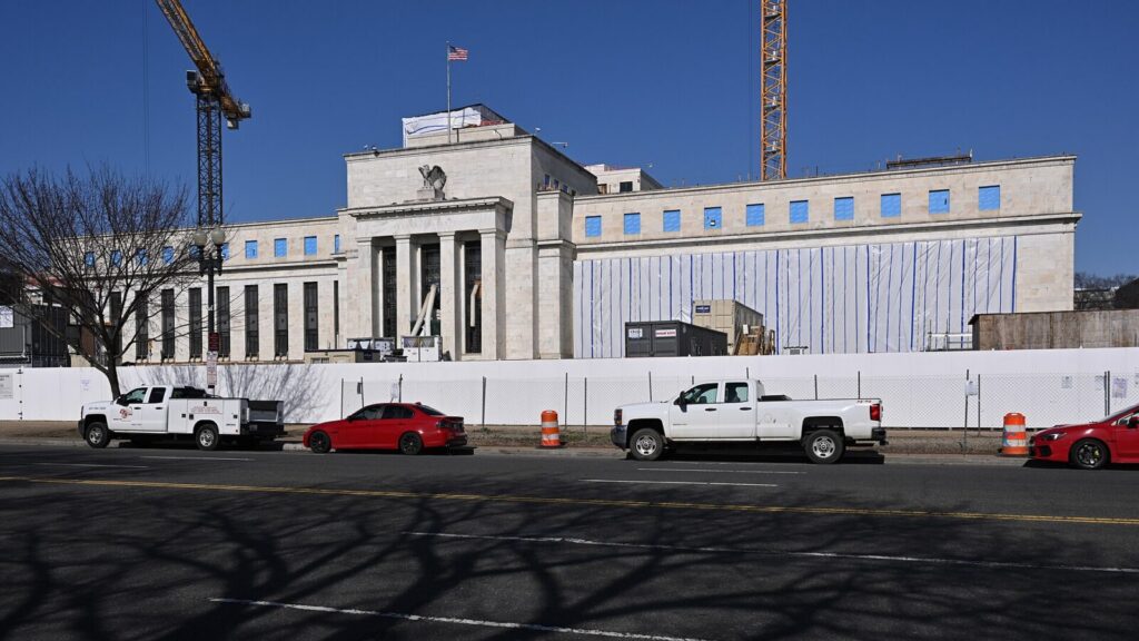 Edificio de la Reserva Federal en Washington, Estados Unidos