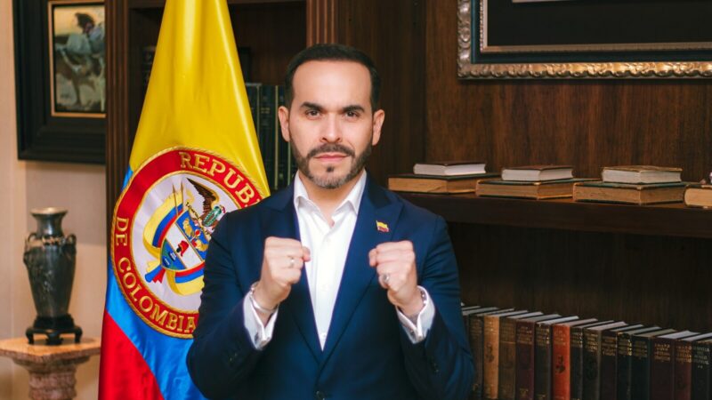 El presidente de Colombia, Abelardo de la Espriella, en un evento oficial