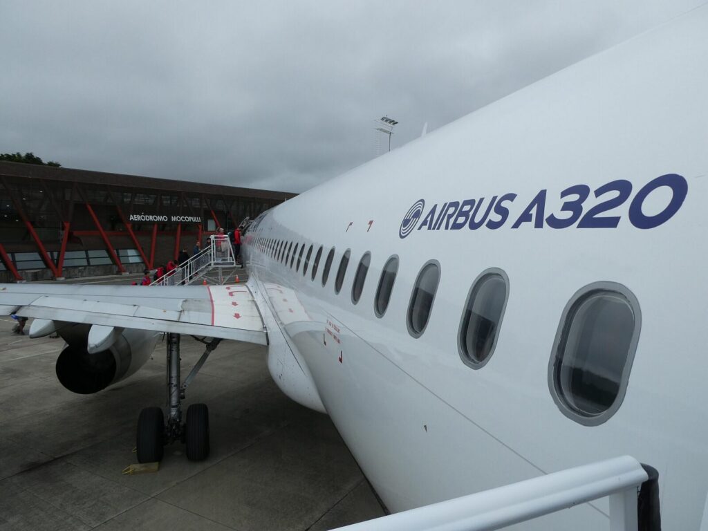 Avión de Latam Airlines, reconocida como la mejor aerolínea de Sudamérica por Skytrax