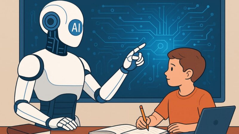 Investigadores trabajando con sistemas de inteligencia artificial en un entorno tecnológico
