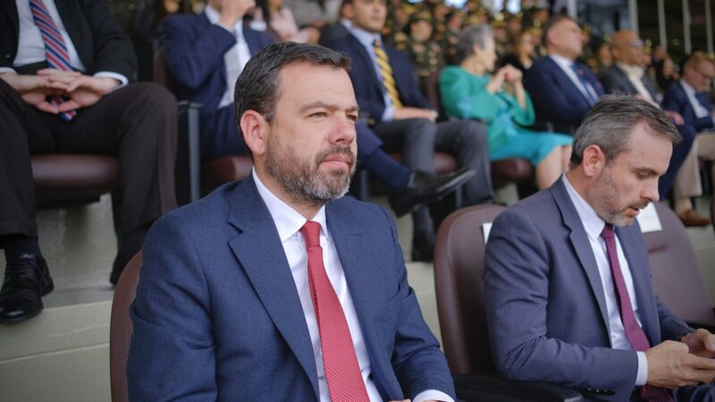 Carlos Fernando Galán, alcalde de Bogotá, proponente de la reforma tributaria que incluye la sobretasa de alumbrado público.