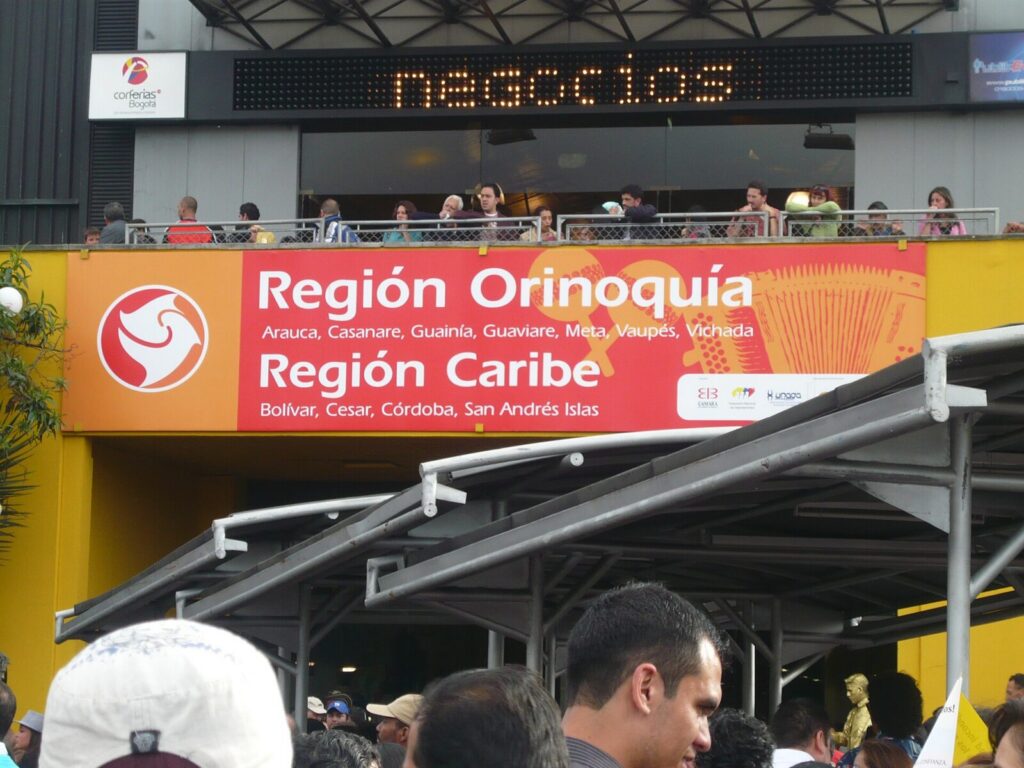 Vista del recinto de Corferias en Bogotá, donde se realizará la Feria Internacional Industrial 2026.