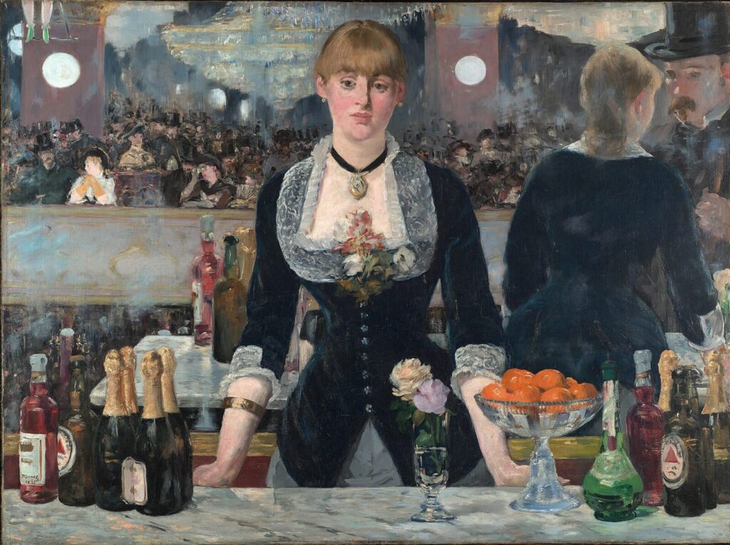 Dibujo artístico en tiza roja presentado como una obra preparatoria atribuida a Édouard Manet