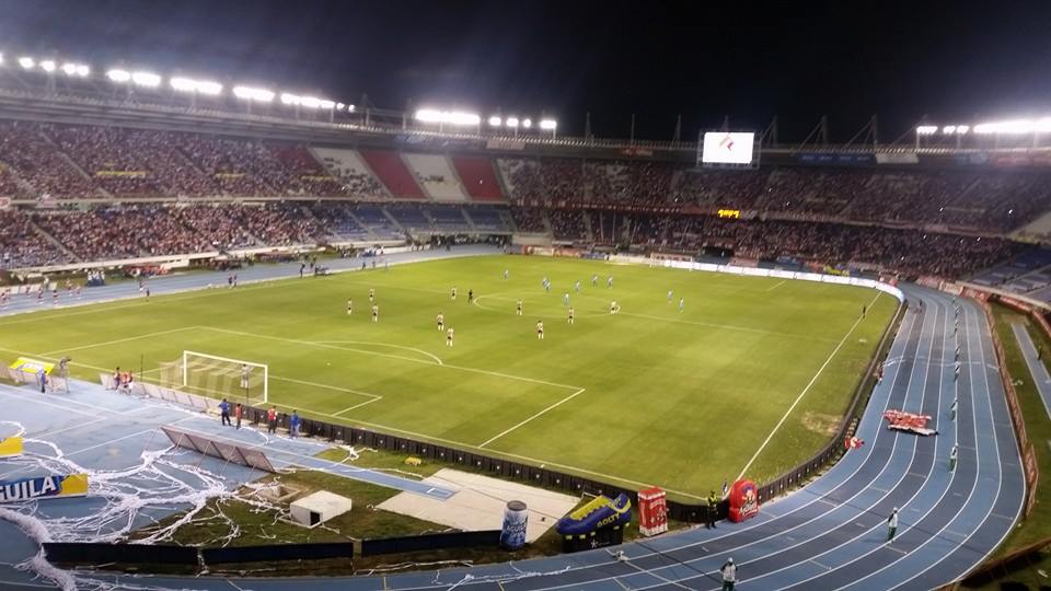 Vista del estadio Metropolitano Roberto Meléndez de Barranquilla, sede confirmada de la final de la Copa Sudamericana 2026