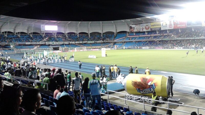 Estadio Palogrande en Manizales, sede de Once Caldas en la Liga BetPlay
