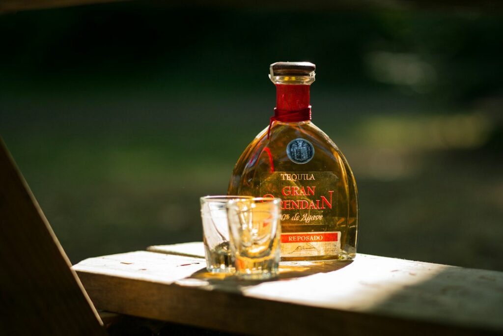 Botella de Aguardiente Amarillo de Manzanares, producto de la Industria Licorera de Caldas que obtuvo el Gran Effie en Colombia