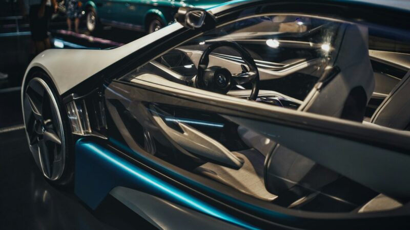Auto deportivo eléctrico de alto rendimiento