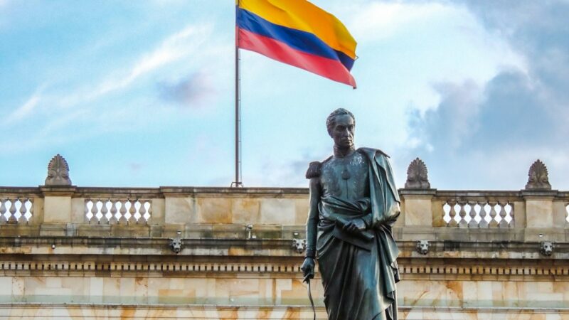 Fachada del Capitolio Nacional en Bogotá, sede del Congreso de Colombia donde se discute el Presupuesto General de la Nación
