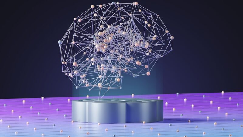 Representación conceptual de inteligencia artificial aplicada al análisis de datos digitales