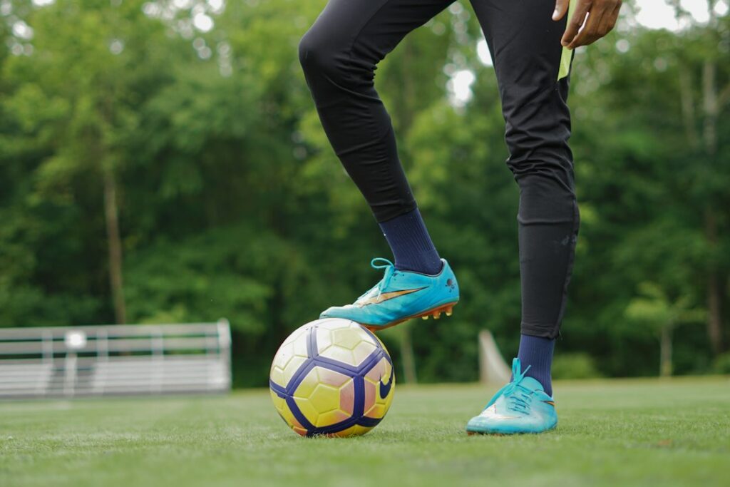 El futbolista colombiano Juan Guillermo Cuadrado durante un entrenamiento o partido