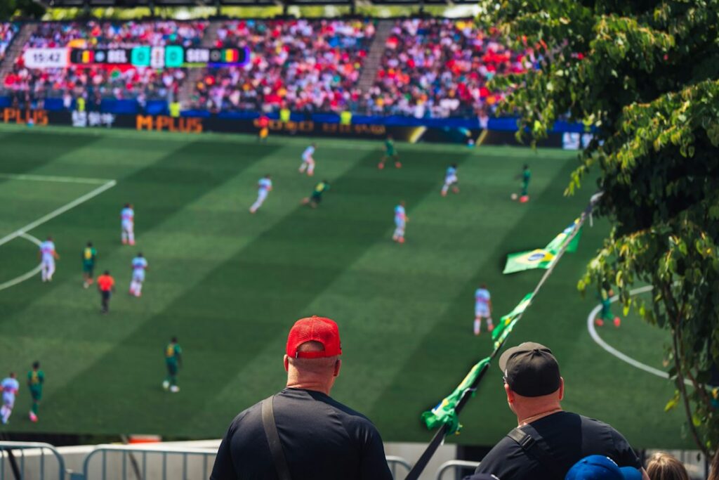 Estadio de Estados Unidos antes de un partido de la Selección Colombia en la Fecha FIFA