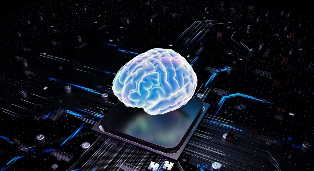 Persona utiliza un teléfono inteligente para interactuar con un asistente digital conectado a otros servicios