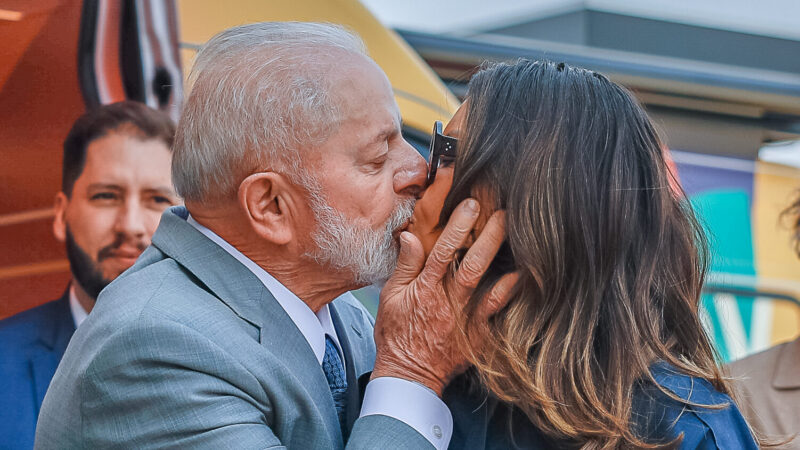 Luiz Inácio Lula da Silva, presidente de Brasil, durante un acto de gobierno en Brasilia