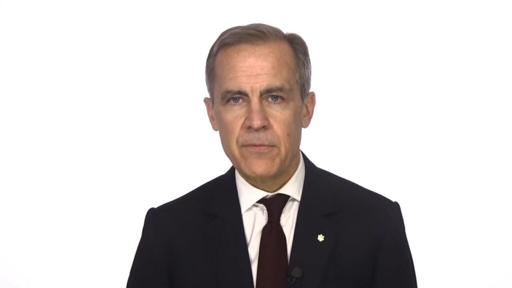Mark Carney, primer ministro de Canadá, quien pidió cooperación internacional para garantizar una inteligencia artificial segura