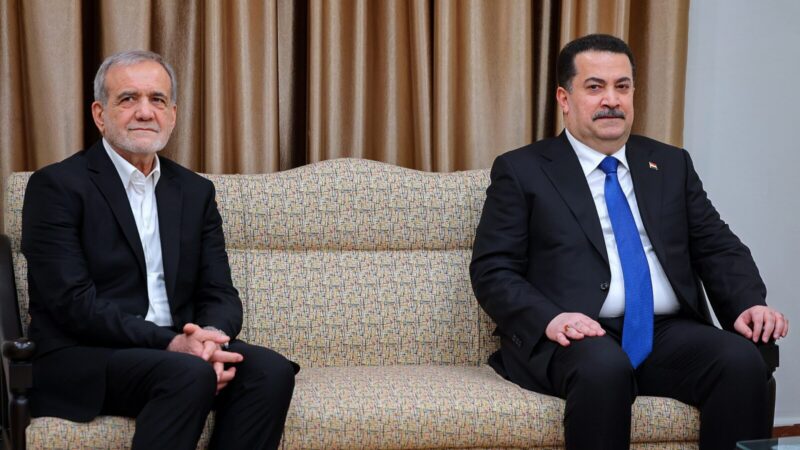 El presidente de Irán, Masoud Pezeshkian, un país con el que Colombia rompió relaciones diplomáticas