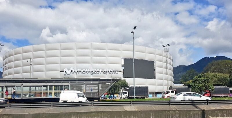 Movistar Arena, el escenario de espectáculos que podría cambiar de denominación tras una convocatoria de marcas.