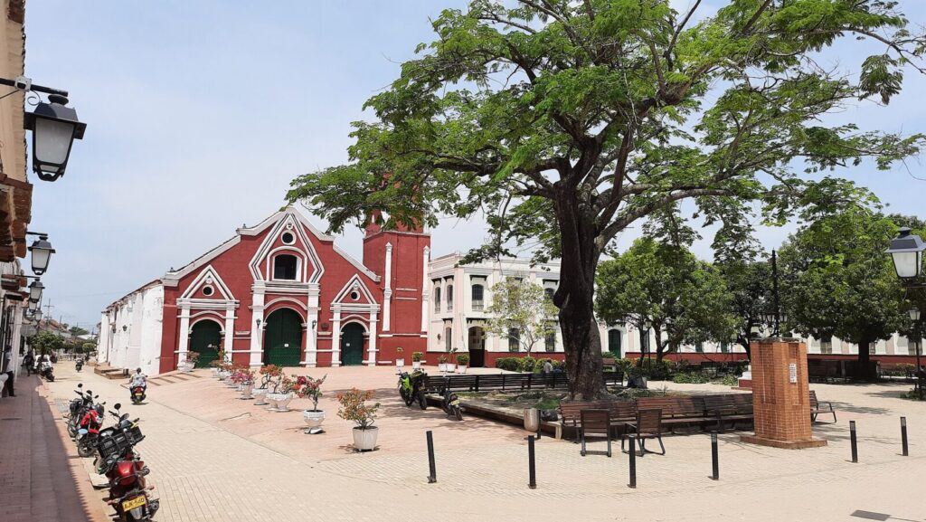 Vista del municipio de Mompox, en el departamento de Bolívar, reconocido por su arquitectura colonial