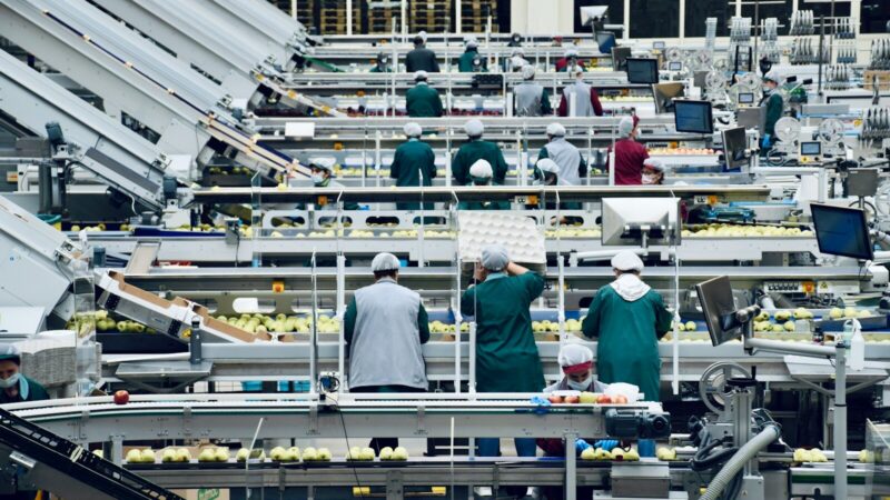 Comerciantes y trabajadores en espacios de actividad empresarial e industrial