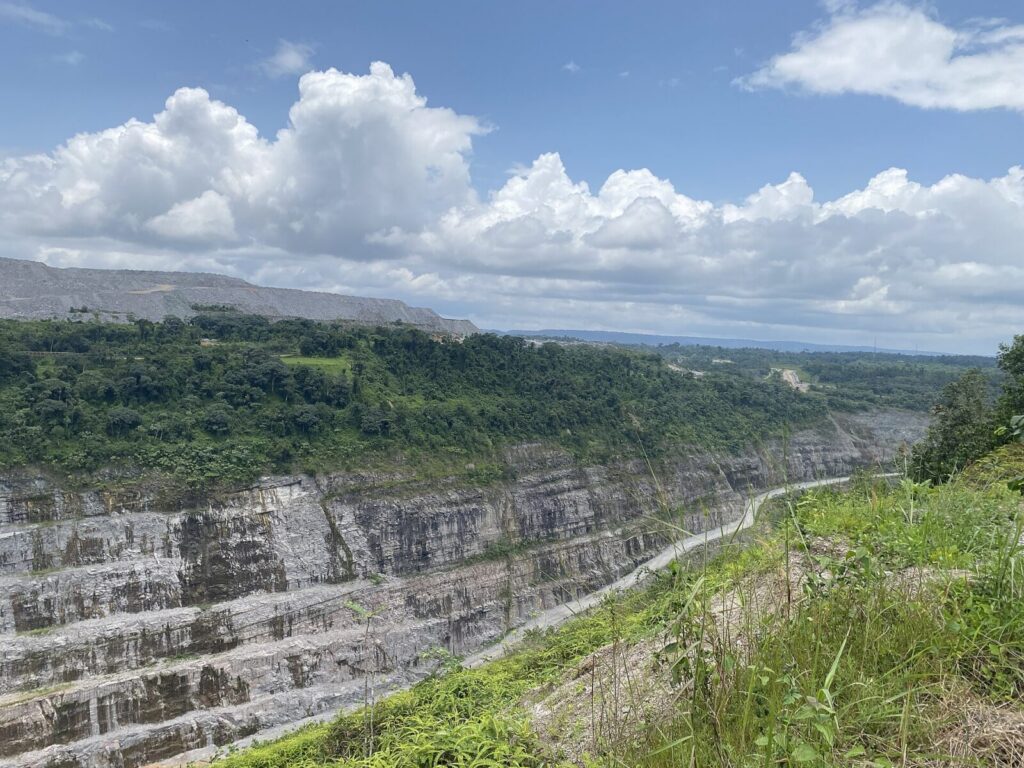 Operación de minería de cobre, sector al que pertenece el proyecto Quebradona de AngloGold Ashanti en el suroeste antioqueño