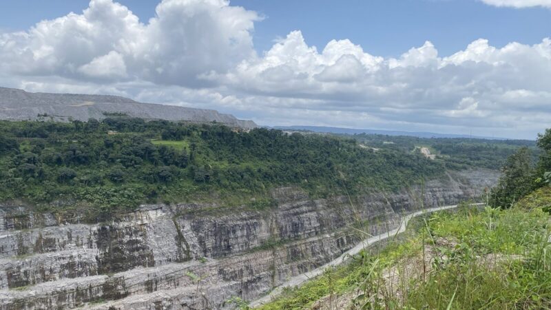 Operación de minería de cobre, sector al que pertenece el proyecto Quebradona de AngloGold Ashanti en el suroeste antioqueño
