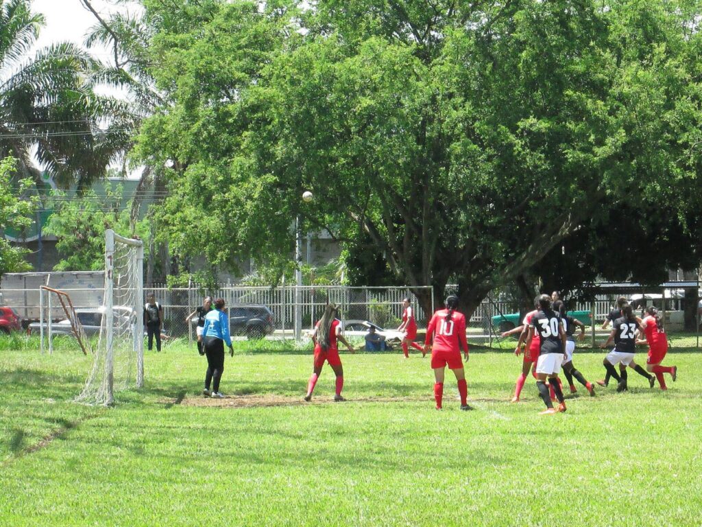 Partido de fútbol del América de Cali en un estadio colombiano