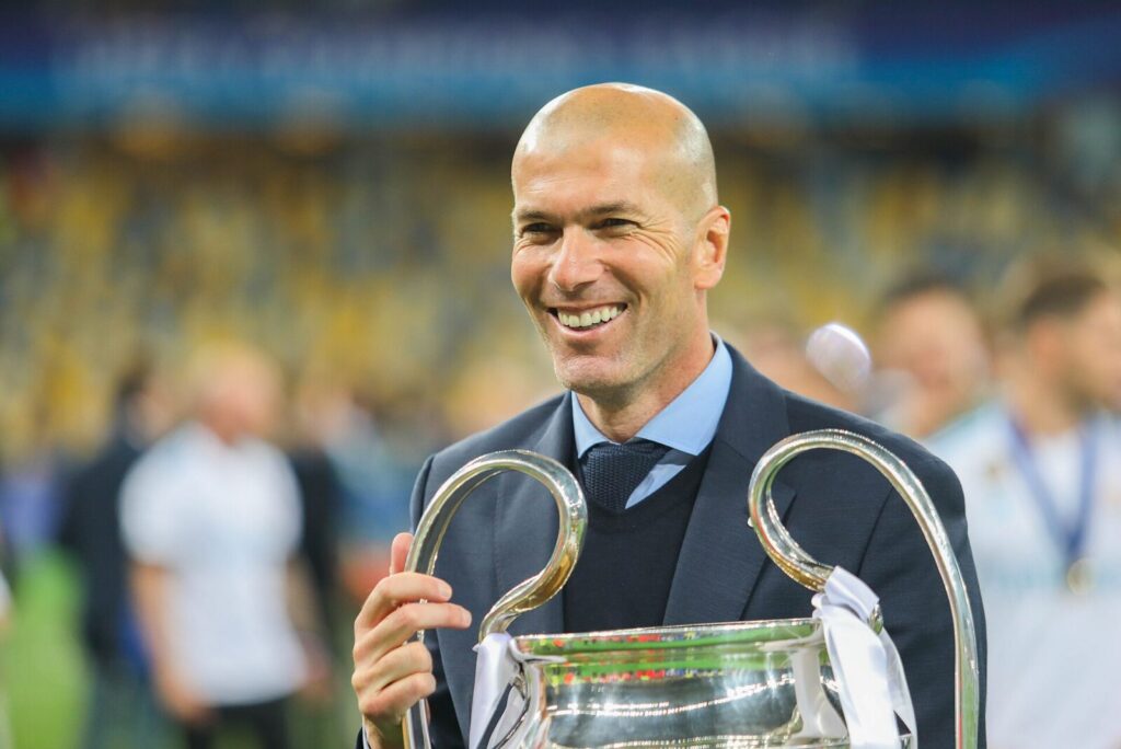 Zinedine Zidane durante su presentación o trabajo como entrenador de la selección de fútbol de Francia