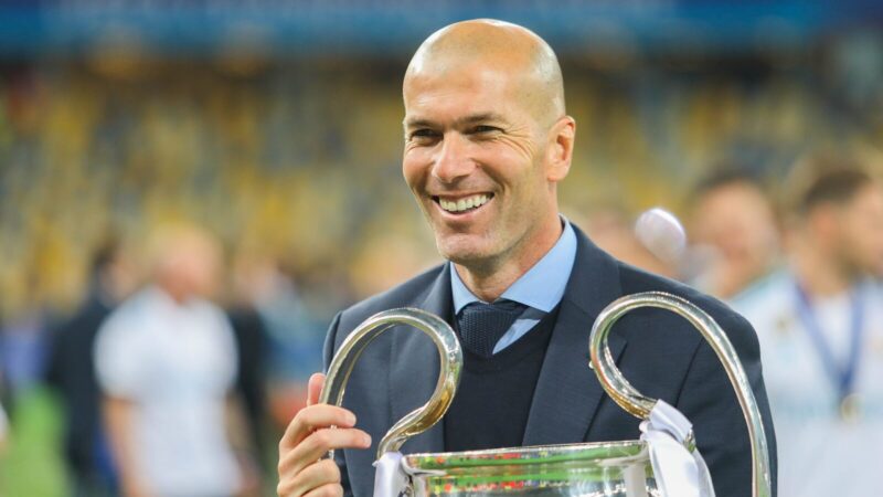 Zinedine Zidane durante su presentación o trabajo como entrenador de la selección de fútbol de Francia