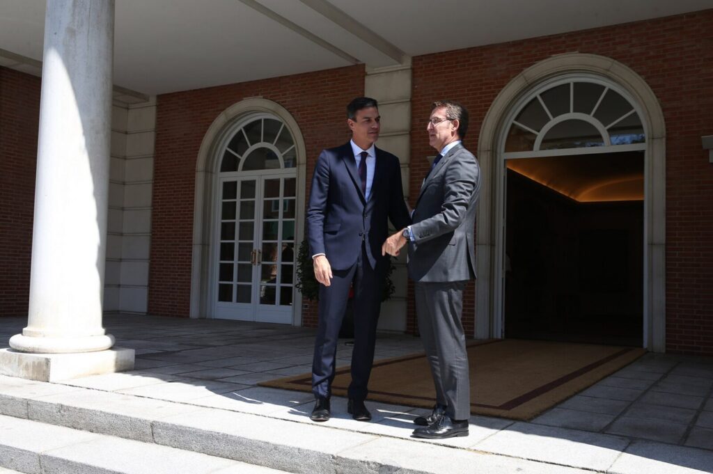 Representación de la campaña electoral y el debate político en España