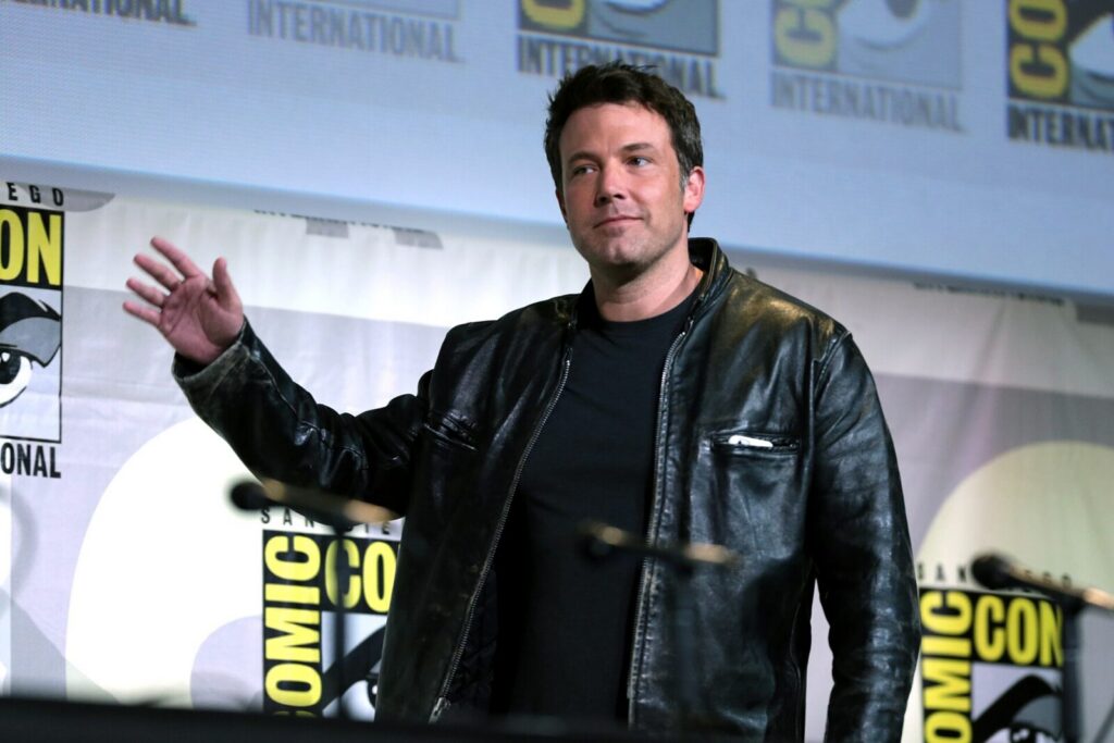 Ben Affleck durante una producción cinematográfica de suspenso