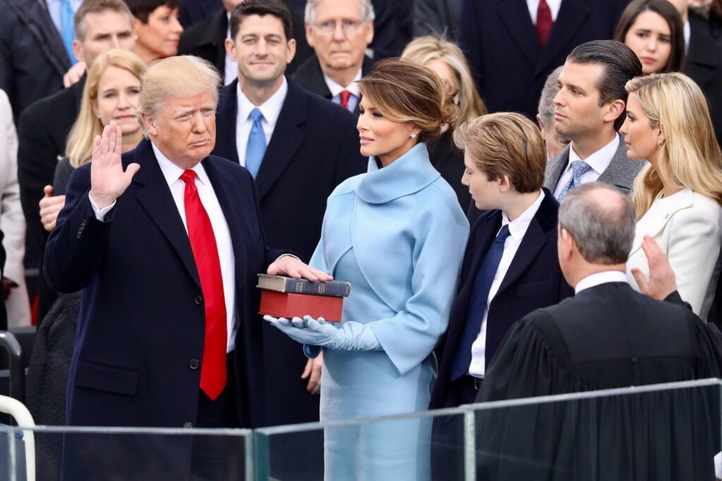El presidente de Estados Unidos, Donald Trump, durante un acto en la Casa Blanca