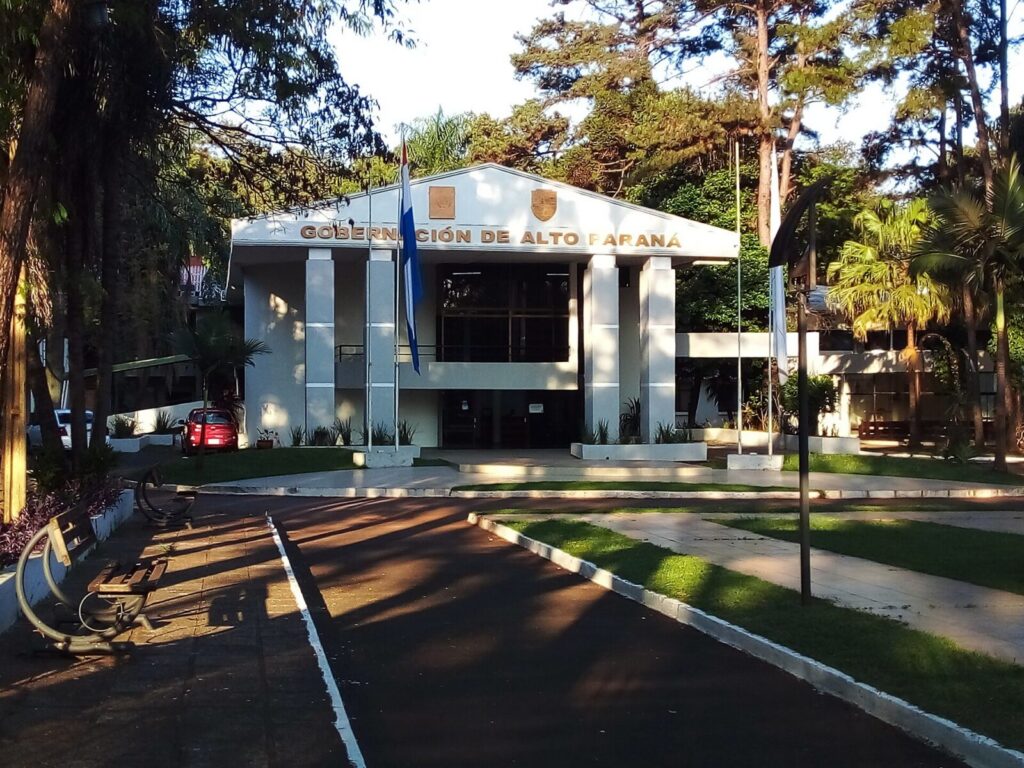 Zona urbana y de expansión industrial en Alto Paraná, Paraguay