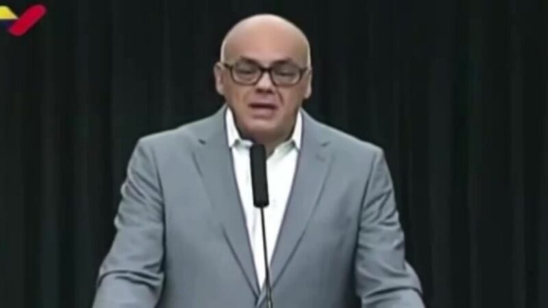 Jorge Rodríguez, presidente del Parlamento venezolano y jefe de la delegación del chavismo en la mesa de diálogo con la oposición.