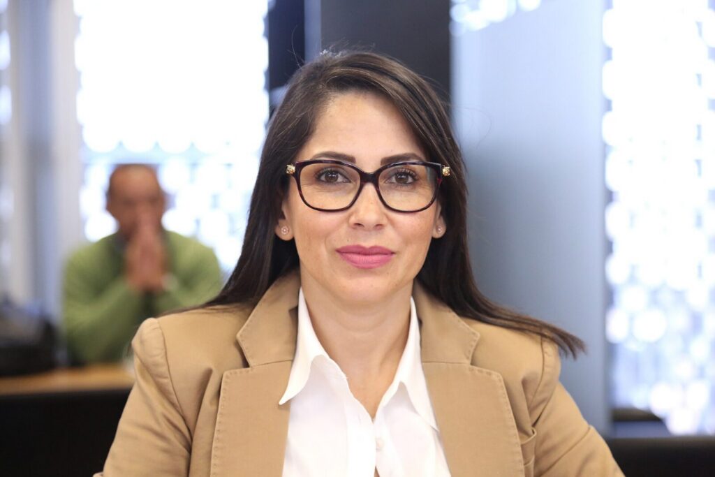 Luisa González, excandidata presidencial de Ecuador y dirigente de Revolución Ciudadana