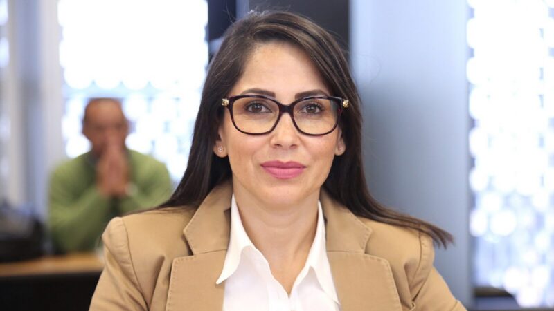 Luisa González, excandidata presidencial de Ecuador y dirigente de Revolución Ciudadana