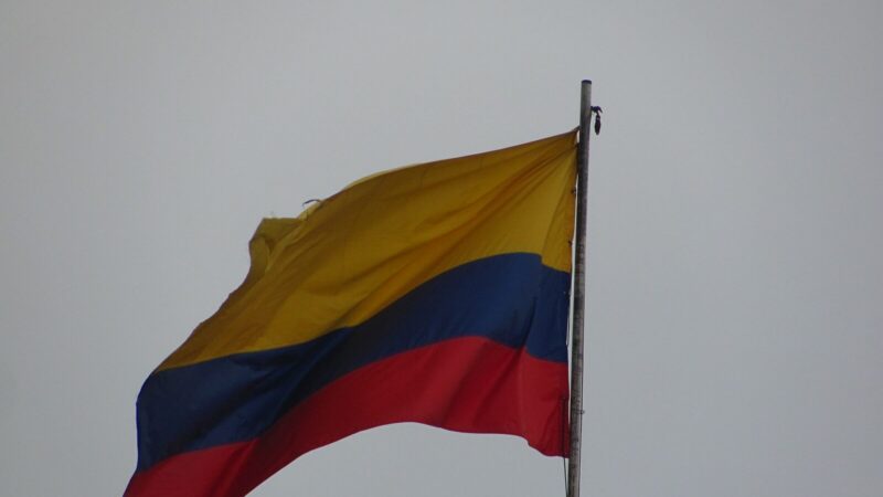 Salón del Congreso de Colombia durante una sesión plenaria sobre el presupuesto nacional