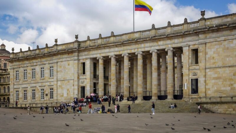 Edificio institucional relacionado con la administración y las finanzas públicas de Bogotá