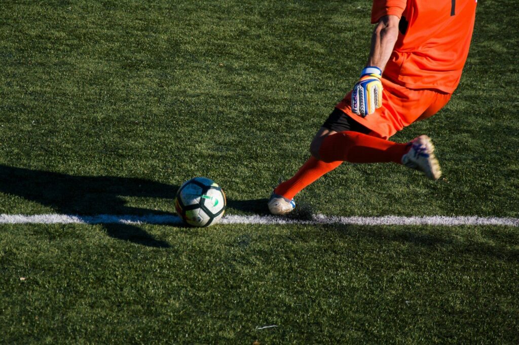 Fotografía de Alejandro 'Papu' Gómez jugando un partido de fútbol.