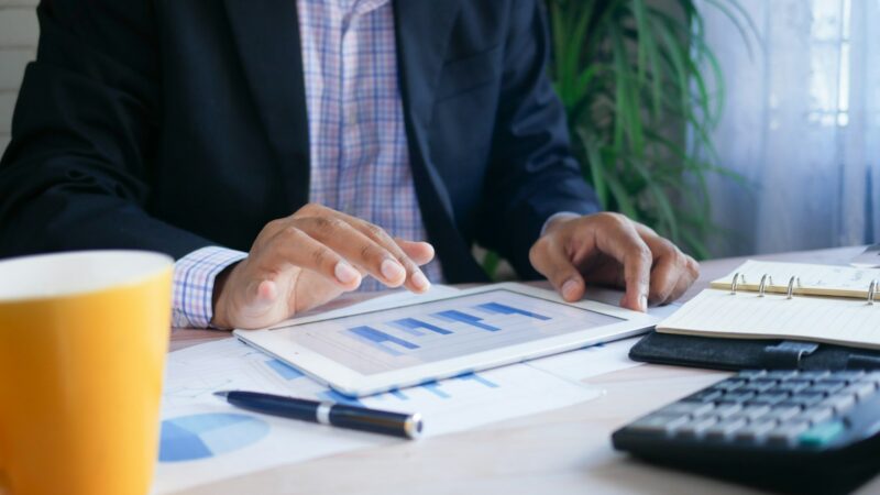 Representación de servicios financieros digitales orientados a empresas