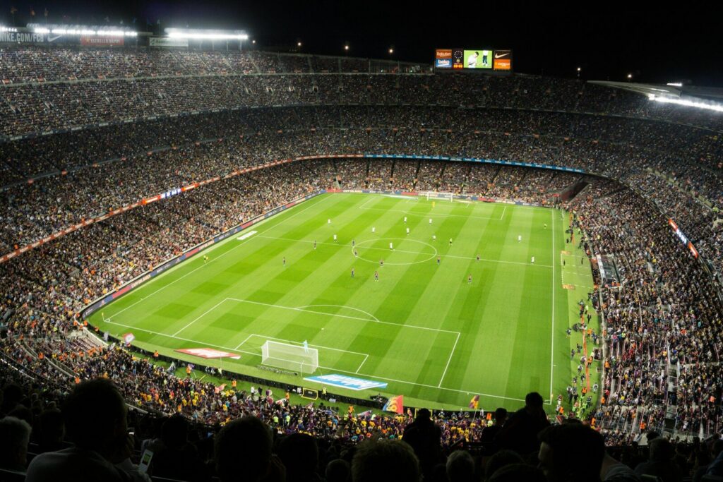 Partido entre Real Madrid y Villarreal por LaLiga en el estadio Santiago Bernabéu