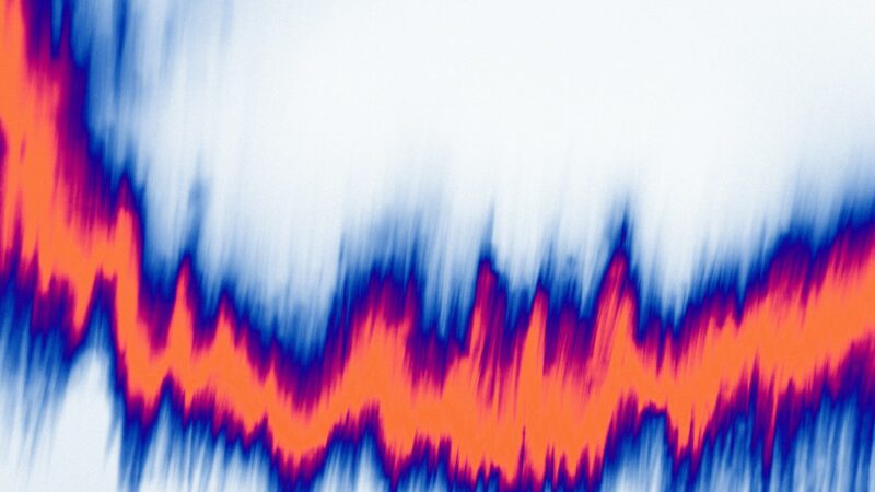 Ondas de un sismógrafo registrando el terremoto de magnitud 8.0 con epicentro en Panamá
