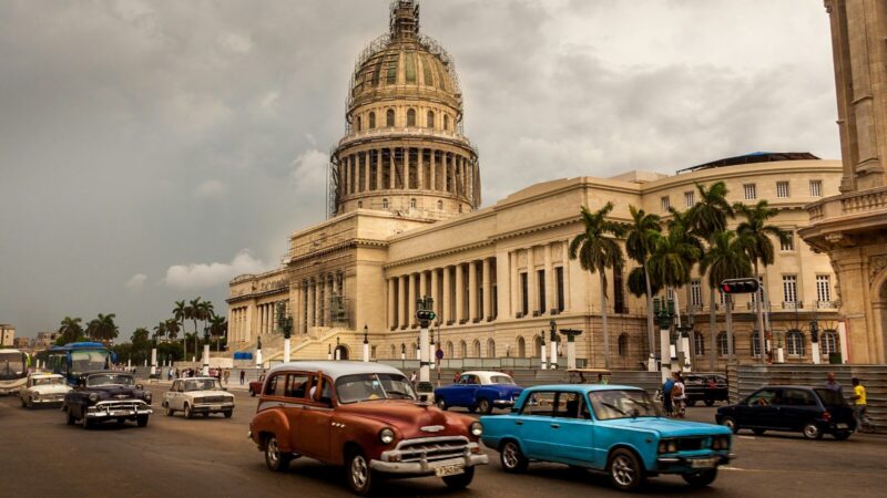 Raúl Castro durante una actividad oficial en Cuba, en el contexto de una acusación judicial presentada en Florida