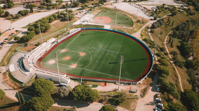 Estadio en proceso de modernización para recibir competencias deportivas y grandes eventos
