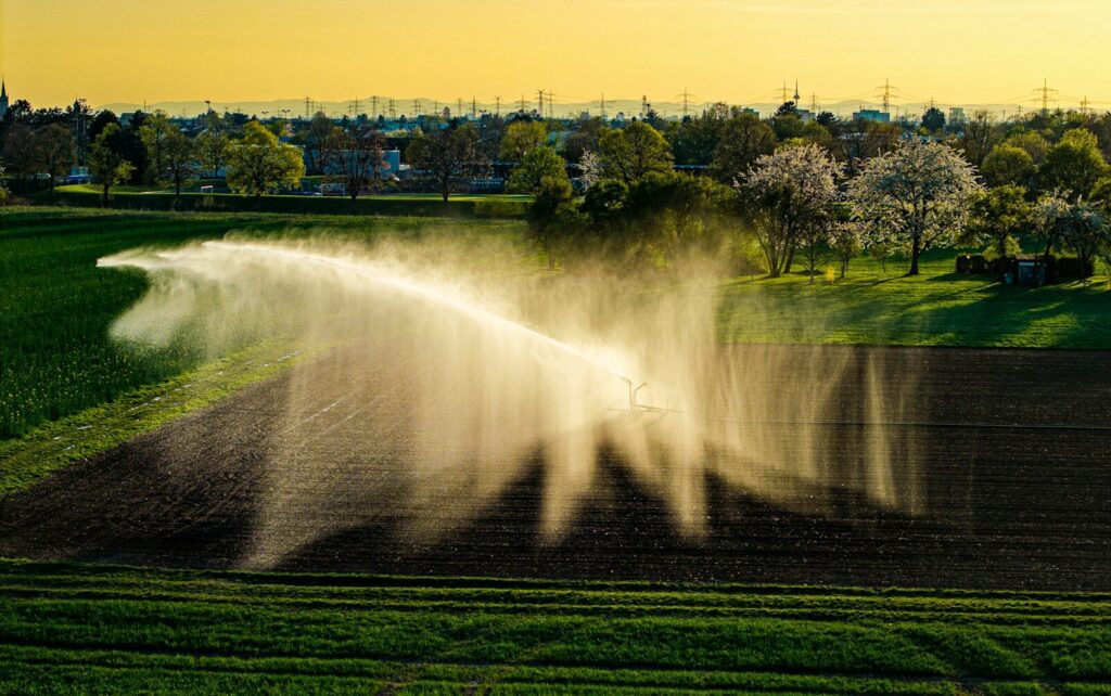 Sistema de riego en un cultivo como referencia de la cooperación agrícola entre Colombia e Israel