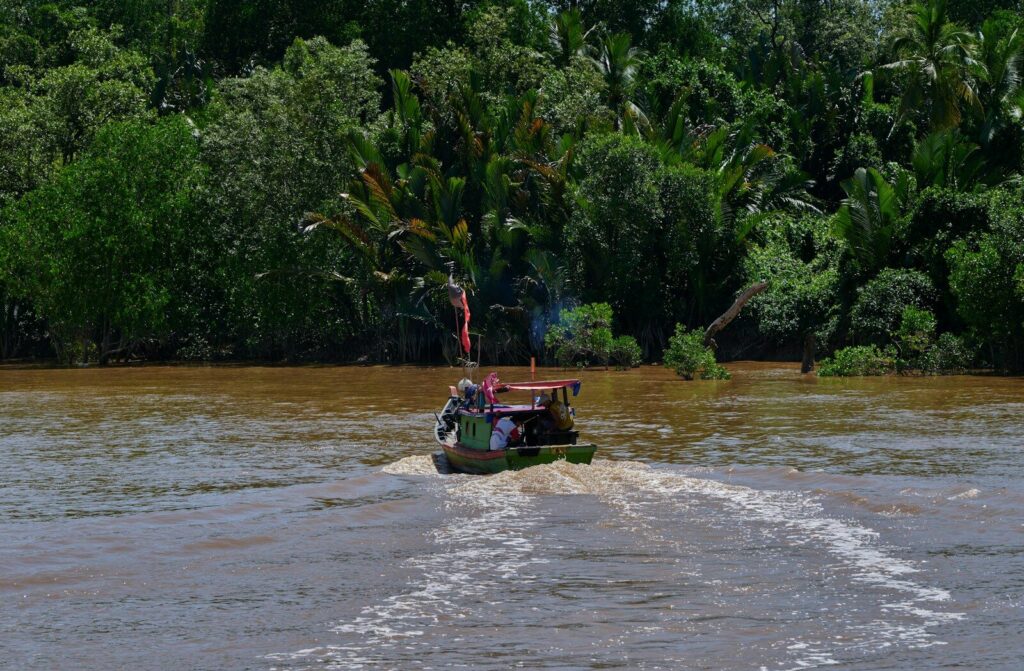 Paisaje fluvial de una comunidad del Pacífico colombiano, en referencia al caso ocurrido en El Charco, Nariño