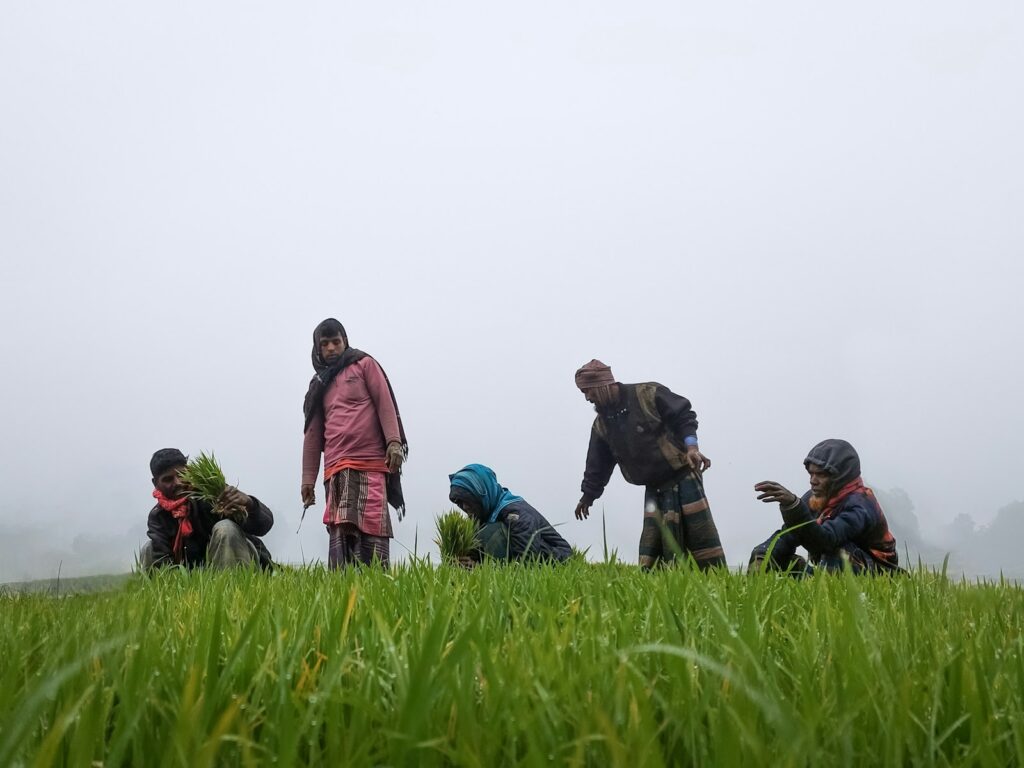 Campesinos reunidos para discutir el plan de aspersión aérea y la sustitución de cultivos de uso ilícito en Putumayo